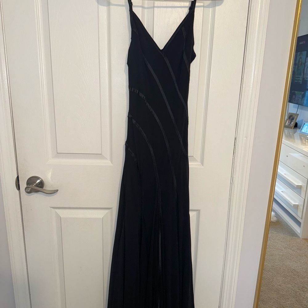 BCBGMaxAzria Elegant Black Maxi Dress